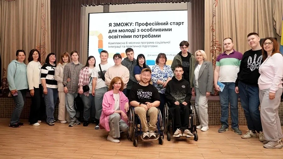 У Хмельницькому молодь із інвалідністю опановує професії: стартував новий соціальний проєкт