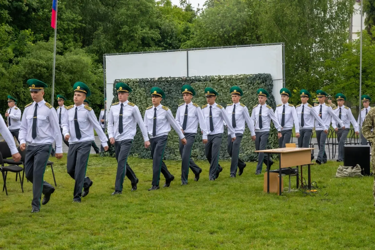 Понад сотня випускників Військового ліцею ДПСУ отримали свідоцтва про освіту на Хмельниччині