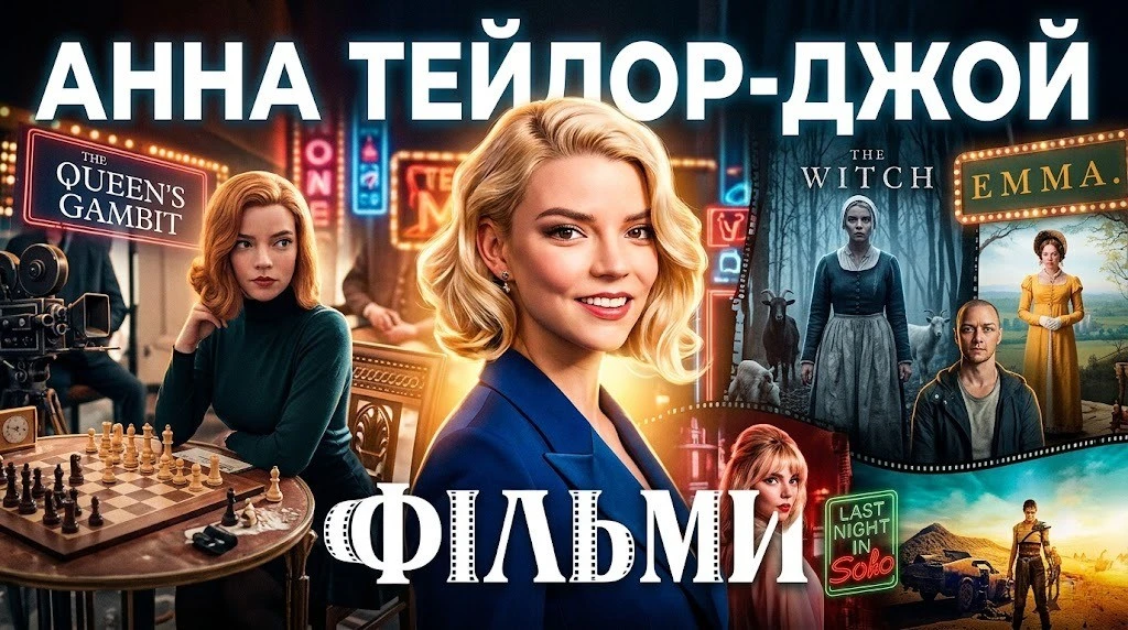 Фільми Анни Тейлор-Джой повний список з описами