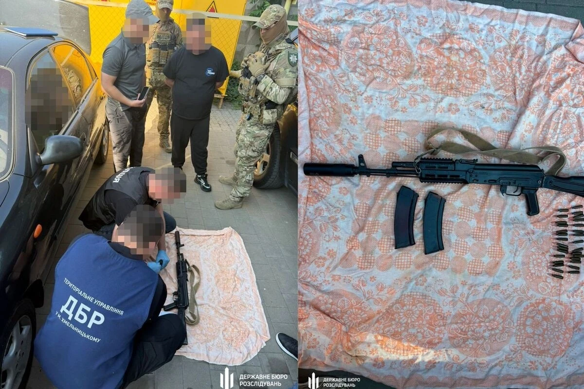 У Хмельницькому затримали експравоохоронця за торгівлю зброєю